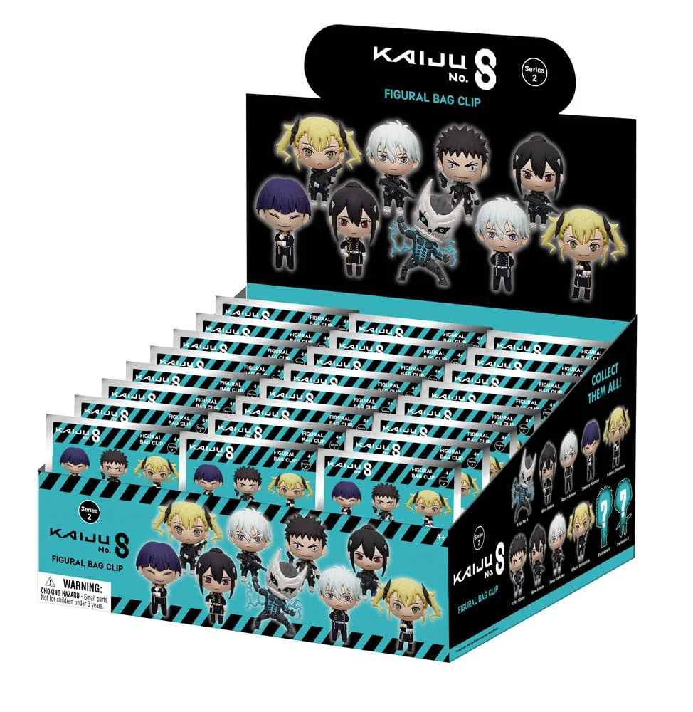 Kaiju No.8 3D PVC Bag Clips Series 2 Blind Bag - 1 Unidade